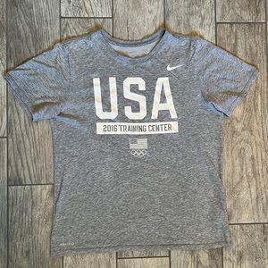 NIKE 2016 Olympic training center USA dri fit shirt M
